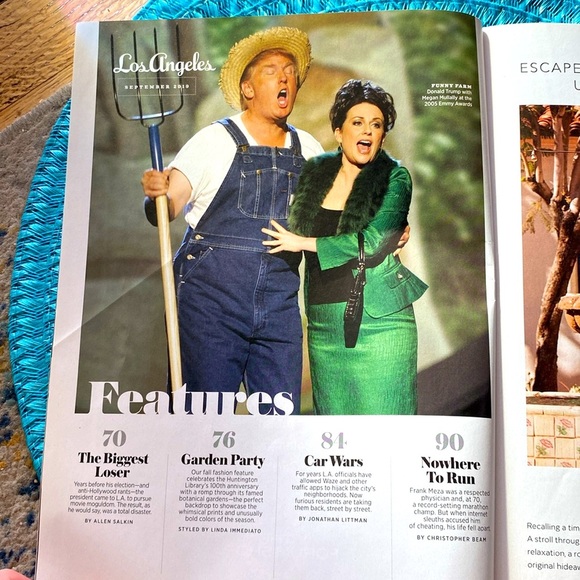 LOS ANGELES MAGAZINE DONALD TRUMP BIGGEST LOSER September 2019 - Picture 4 of 9